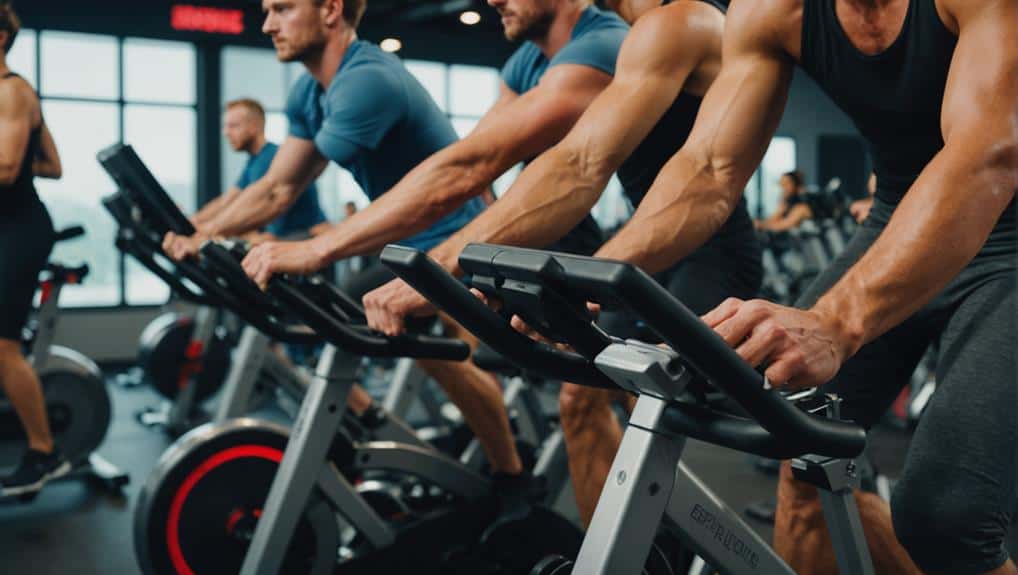 spinning versus ergometer comparison