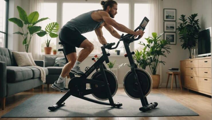 training auf dem heimtrainer